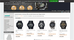 Desktop Screenshot of mondialmontres.fr